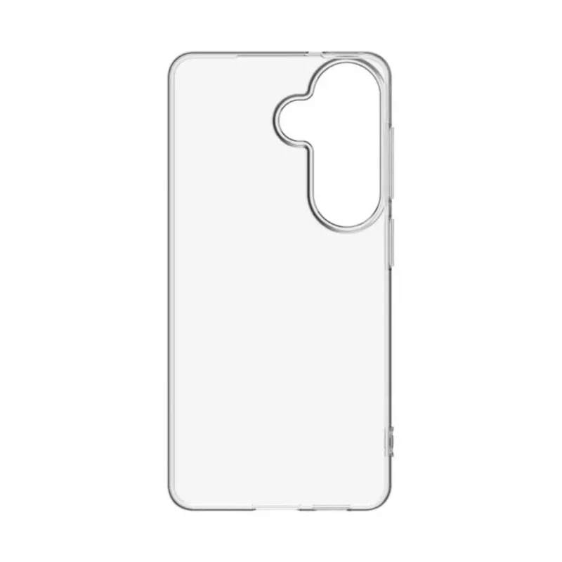 Evelatus Samsung Galaxy S26 Plus Capa de silicone transparente 1,5 mm TPU