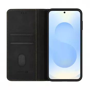 Evelatus Samsung Galaxy S26 Capa tipo livro preta