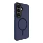 Evelatus Samsung Galaxy S26 Capa híbrida com ímã PC+TPU azul-escura