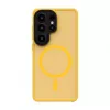 Evelatus Samsung Galaxy S26 Ultra Capa híbrida com ímã, PC+TPU, laranja