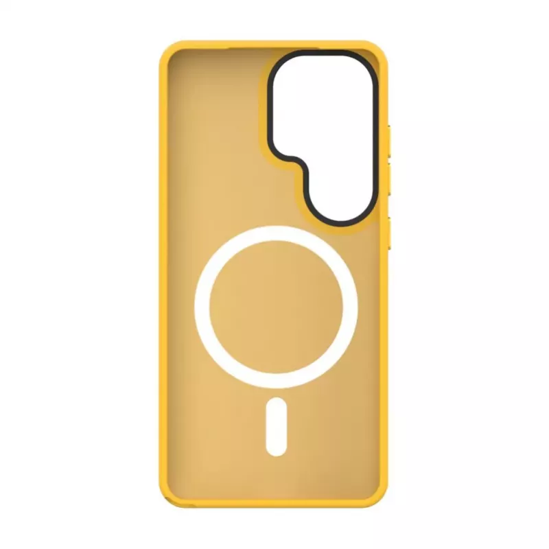 Evelatus Samsung Galaxy S26 Ultra Capa híbrida com ímã, PC+TPU, laranja