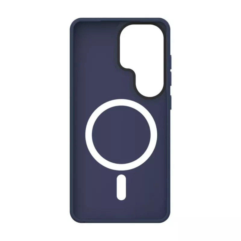 Evelatus Samsung Galaxy S26 Ultra Capa híbrida com ímã, PC+TPU, azul-escura