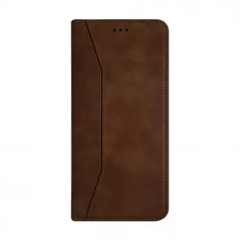 Evelatus Samsung Galaxy A37 Capa tipo livro castanha