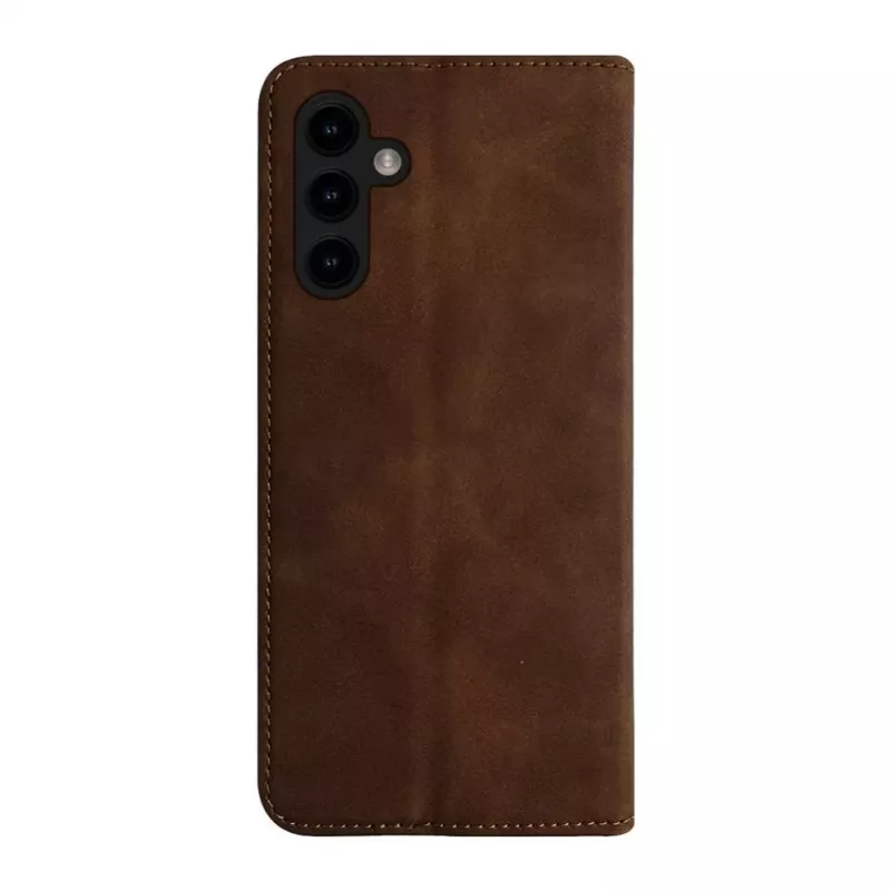 Evelatus Samsung Galaxy A37 Capa tipo livro castanha