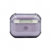 Evelatus Apple AirPods Pro Capa protetora TPU transparente roxa