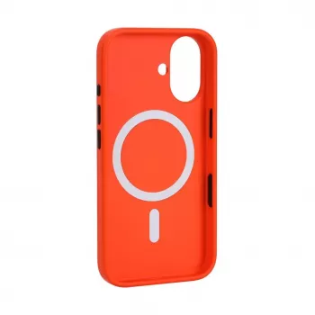 Evelatus Apple iPhone 16 Capa Premium MagSafe Sandstone laranja