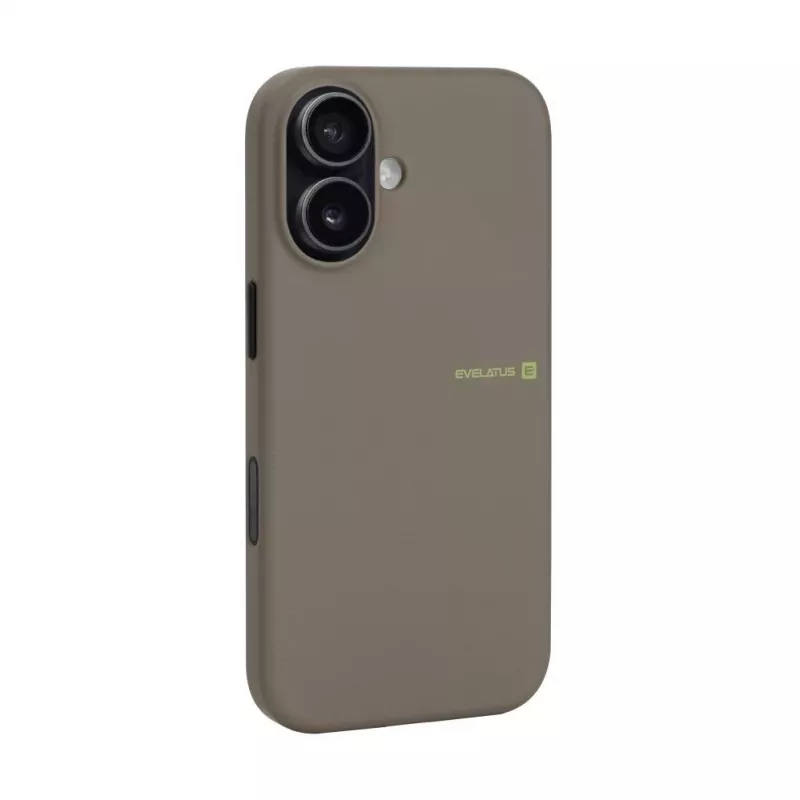 Evelatus Apple iPhone 17 Capa Premium MagSafe Sandstone cinzenta