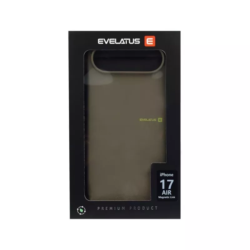 Evelatus Apple iPhone 17 Air Capa Premium MagSafe Sandstone cinzenta