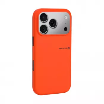 Evelatus Apple iPhone 17 Pro Capa Premium MagSafe Sandstone laranja