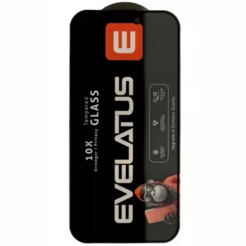 Evelatus Samsung Galaxy S26 Edge / S26 Plus Privacy Corning Gorilla Glass Anti-Static 3D Full Cover 10X Stronger preto