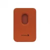 Evelatus Carteira Universal de Pele PU com MagSafe Laranja
