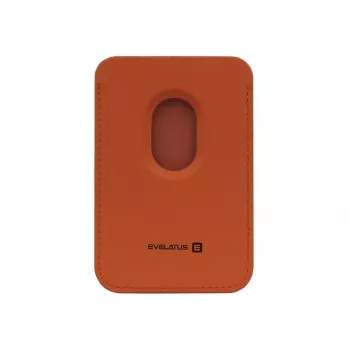 Evelatus Carteira Universal de Pele PU com MagSafe Laranja