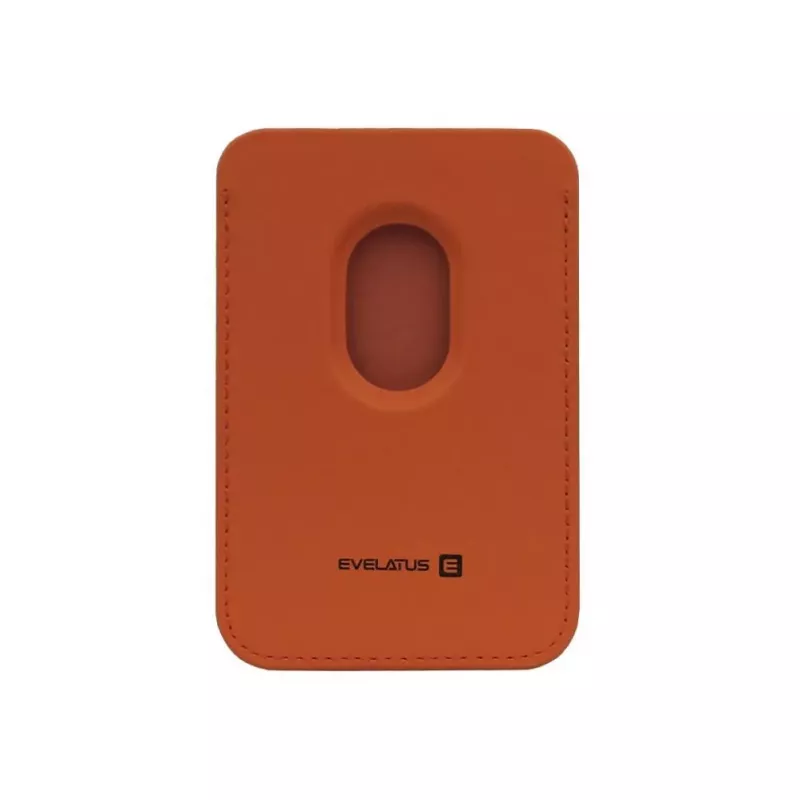 Evelatus Carteira Universal de Pele PU com MagSafe Laranja