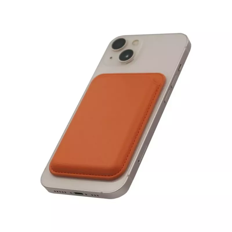 Evelatus Carteira Universal de Pele PU com MagSafe Laranja