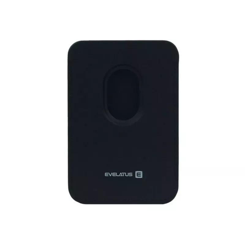 Evelatus Carteira Universal de Pele PU com MagSafe Preto