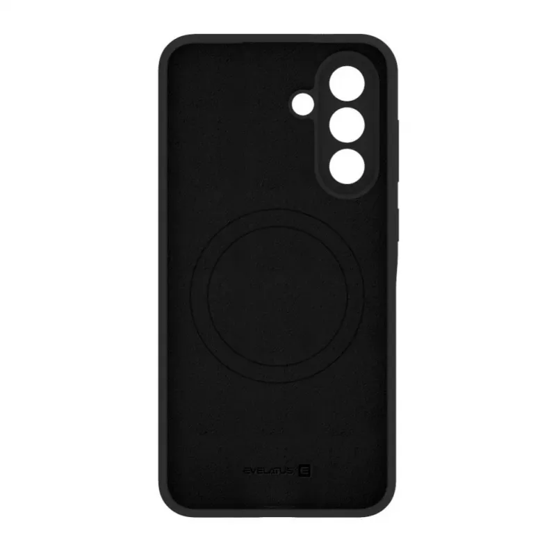 Evelatus Samsung Galaxy A57 Capa de Silicone Soft Touch Magnética Premium Preto