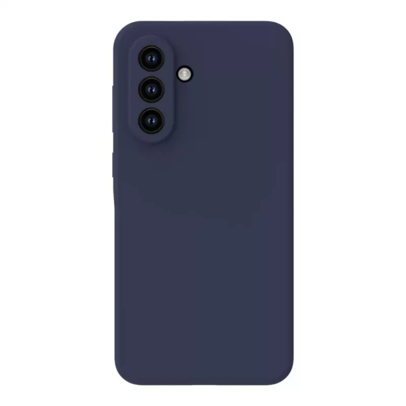 Evelatus Samsung Galaxy A57 Capa de Silicone Soft Touch Magnética Premium Azul-meia-noite