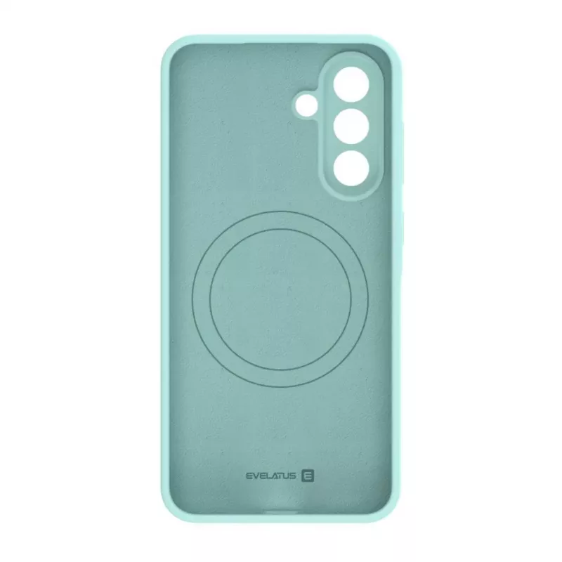 Evelatus Samsung Galaxy A57 Capa de Silicone Soft Touch MagSafe Premium Turquesa