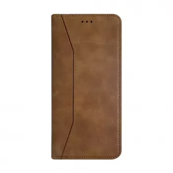 Evelatus Samsung Galaxy A57 Capa tipo livro, castanha