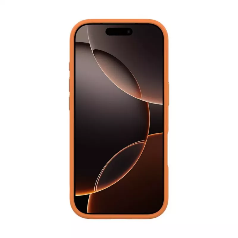 Evelatus Apple iPhone 17 Pro Capa Híbrida com MagSafe PC+TPU Laranja