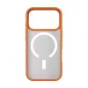 Evelatus Apple iPhone 17 Pro Capa Híbrida com MagSafe PC+TPU Laranja