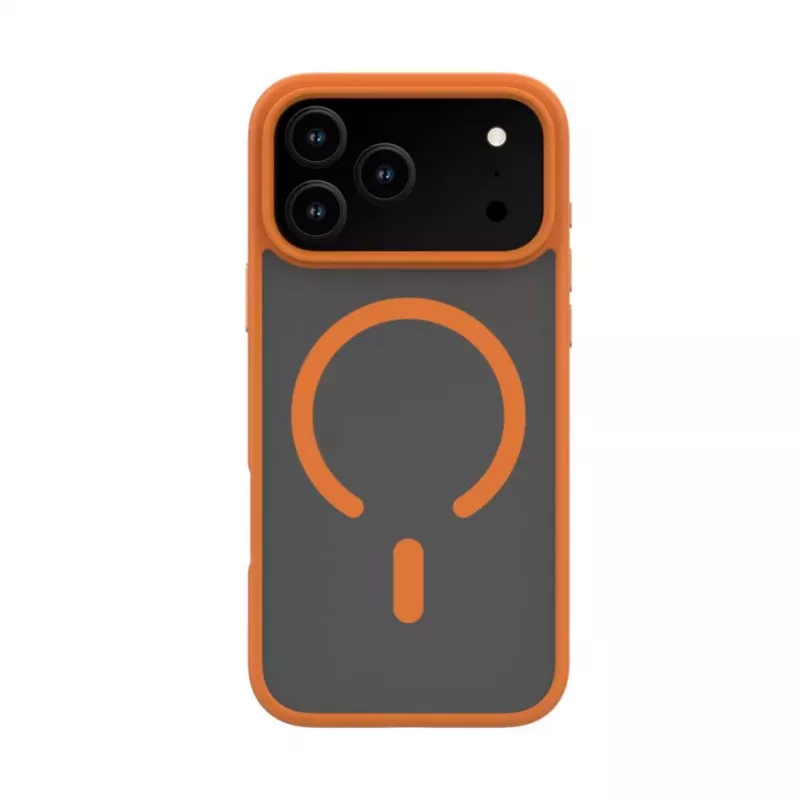 Evelatus Apple iPhone 17 Pro Max Capa Híbrida com MagSafe PC+TPU Laranja
