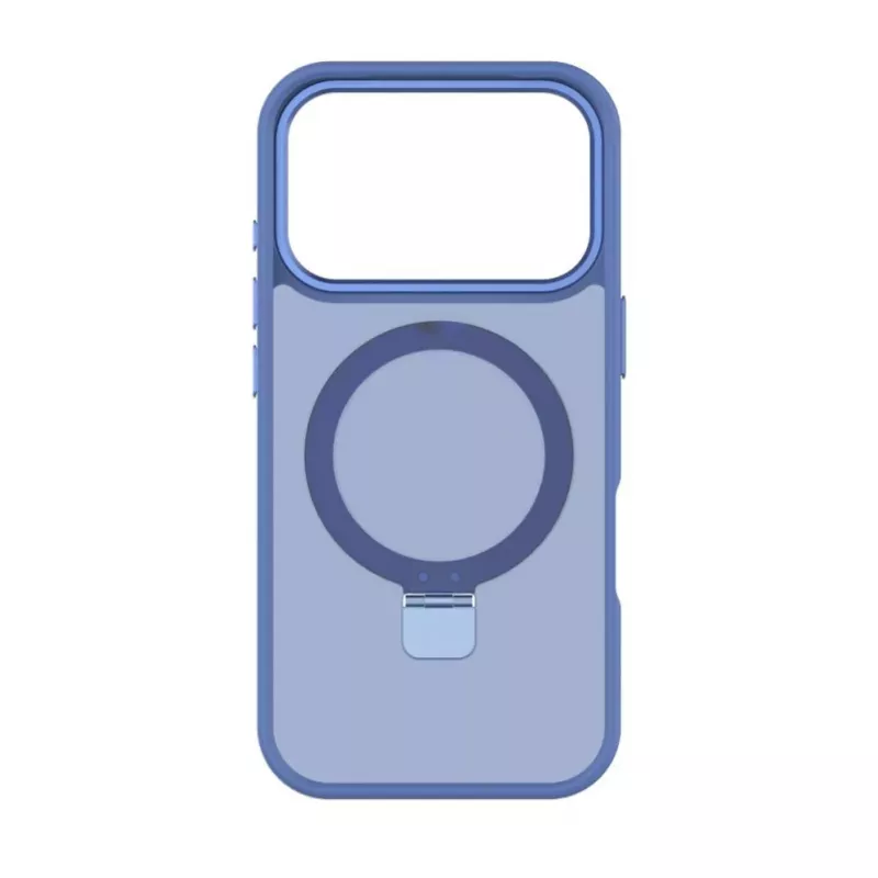 Evelatus Apple iPhone 17 Pro Capa Shield com MagSafe e Suporte Mate Azul
