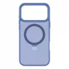 Evelatus Apple iPhone 17 Pro Max Capa Shield com MagSafe e Suporte Mate Azul