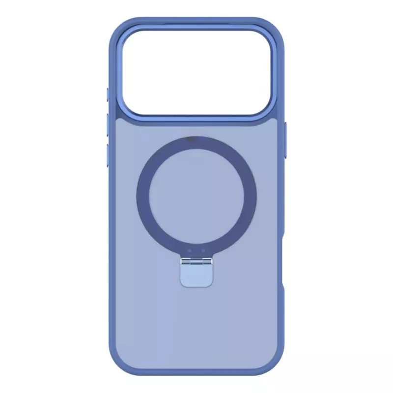 Evelatus Apple iPhone 17 Pro Max Capa Shield com MagSafe e Suporte Mate Azul