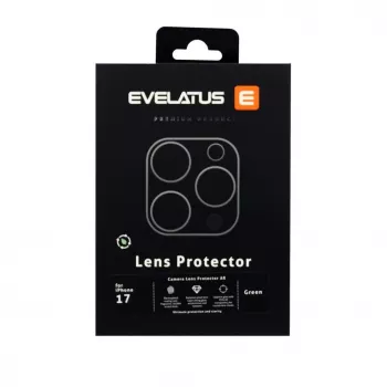 Evelatus Apple iPhone 17 Full Body Proteção de lente da câmara Premium, verde