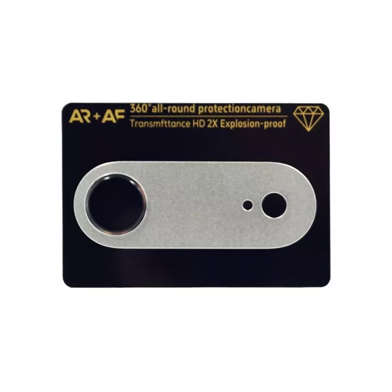 EVELATUS Apple iPhone 17 Air Proteção de Lente de Câmara Full Body Premium Prateado