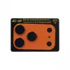 Evelatus Apple iPhone 17 Pro Proteção de Lente de Câmara Full Body Premium Laranja