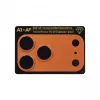 Evelatus Apple iPhone 17 Pro Max Proteção de Lente de Câmara Full Body Premium Laranja