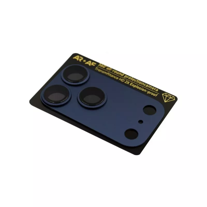 Evelatus Apple iPhone 17 Pro Max Proteção de Lente de Câmara Full Body Premium Azul-escuro