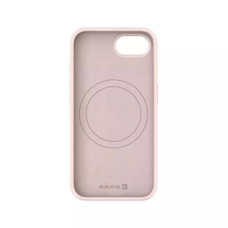 Evelatus Apple iPhone 17e Premium MagSafe Soft Touch Silicone Case rosa areia