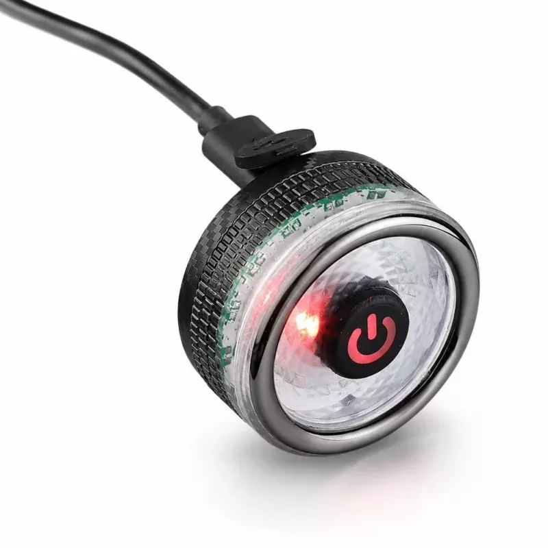 iLike Smart Bike Tail Light, luz traseira de bicicleta LED recarregável por USB com sensor de travagem, modo de suspensão automática e função de despertar por vibração