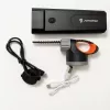 iLike JOHORSE farol de bicicleta e buzina elétrica – 300 lúmenes, 120 dB, recarregável por USB