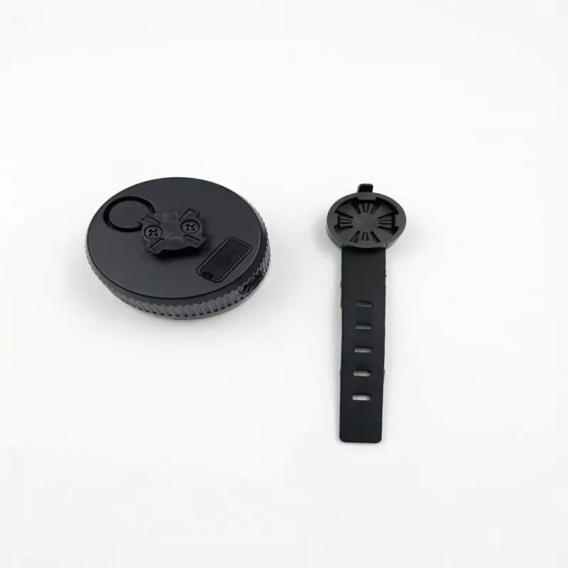 iLike farol de bicicleta recarregável com buzina de 120 dB, 280 lúmenes, 4 modos de iluminação, recarregável por USB, comando sem fios