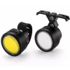 iLike Conjunto de 2 luzes dianteira e traseira para bicicleta – luzes LED recarregáveis por USB para bicicletas de montanha e de estrada, e-bikes, trotinetes, trotinetes elétricas e bicicletas de criança