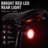 iLike Conjunto de 2 luzes dianteira e traseira para bicicleta – luzes LED recarregáveis por USB para bicicletas de montanha e de estrada, e-bikes, trotinetes, trotinetes elétricas e bicicletas de criança