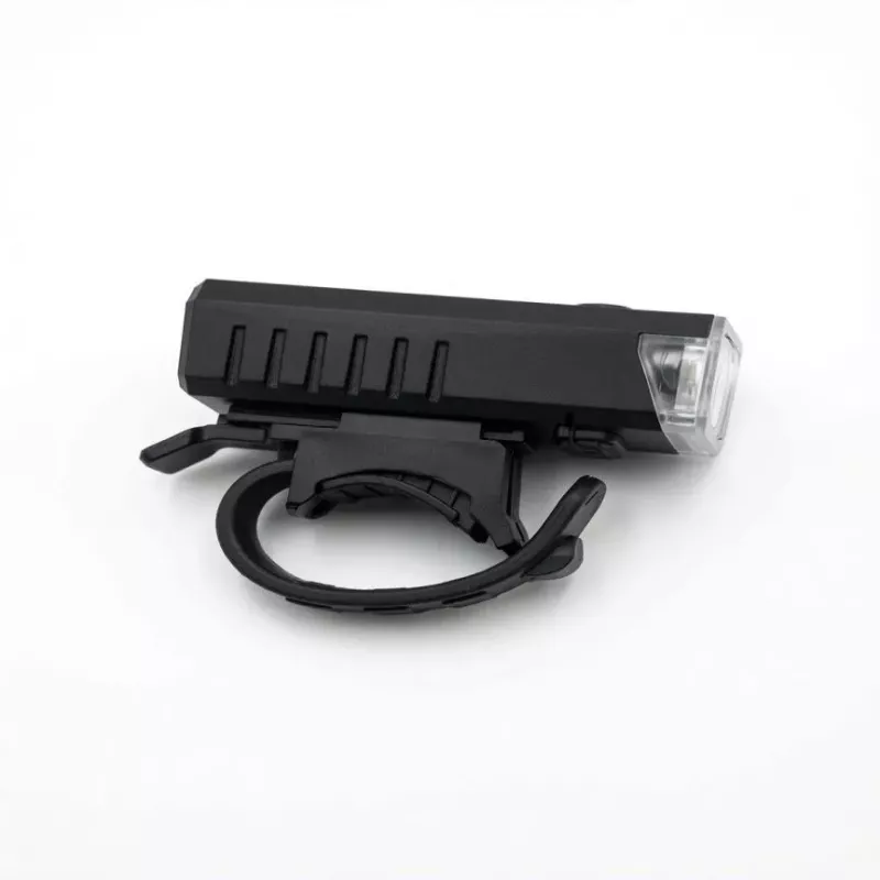 iLike Luz dianteira de bicicleta recarregável por USB, farol de bicicleta LED de alta luminosidade JH420, luz de bicicleta à prova de água IP65 para BTT, bicicleta de estrada e e-bike, preto