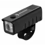 iLike JOHORSE Farol de bicicleta recarregável por USB, luz dianteira de bicicleta LED de alta luminosidade, à prova de água IPX4, carcaça em ABS, montagem fácil no guiador