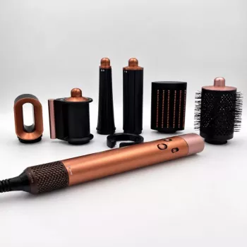 iLike Air Styling System – Conjunto de styling de cabelo 6 em 1 - potência 1200W rosa