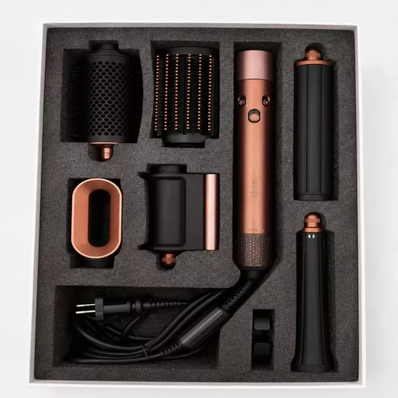 iLike Air Styling System – Conjunto de styling de cabelo 6 em 1 - potência 1200W rosa