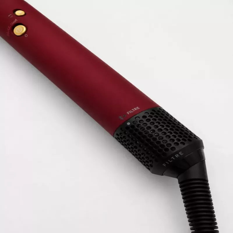 iLike Air Styling System – Conjunto de ferramentas de styling de cabelo 6 em 1 - potência 1200W vermelho