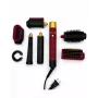iLike Air Styling System – Conjunto de ferramentas de styling de cabelo 6 em 1 - potência 1200W vermelho