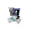 iLike Melt 3D Pen Kit Box conjunto completo para caneta de impressão 3D, conjunto 3D PEN-7-1 com moldes 5m x 20 cores azul