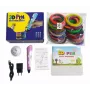 iLike Caneta 3D para crianças, caneta de impressão 3D com recargas de filamento PLA de 150ft, 30 cores, roxo