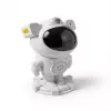 iLike Candeeiro LED inteligente astronauta com altifalante Bluetooth, luz noturna RGB, comando, cabeça rotativa 360° branco