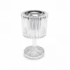 iLike Candeeiro de mesa LED RGB Crystal Touch com altifalante Bluetooth, luz noturna ambiente e comando